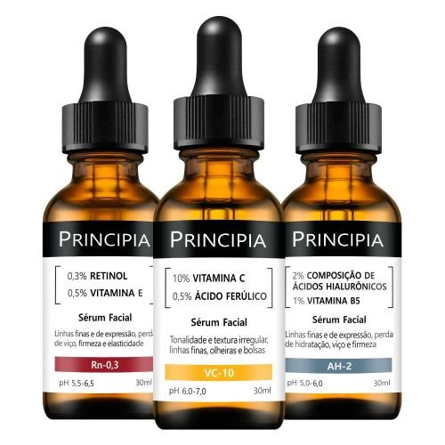 KIT Principia ( Vitamina c + Retinol + Hialurõnicos